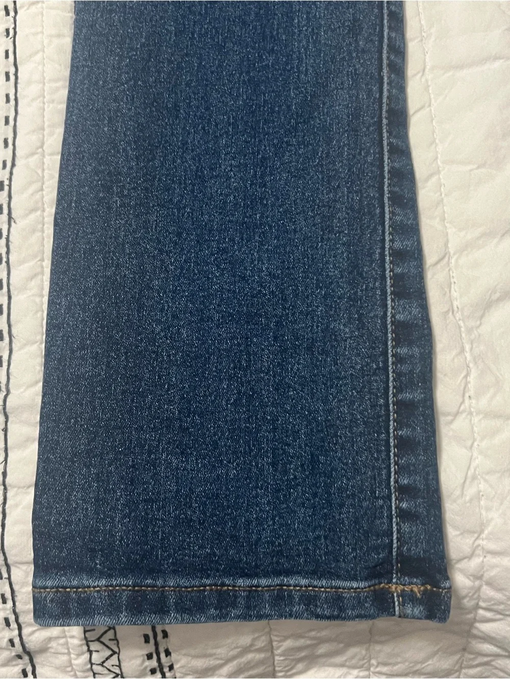 Amazon Dark Blue Kids Slim Boot Cut Jeans